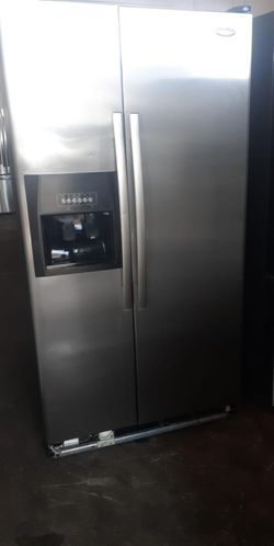 Whirlpool Side-by-Side Stainless Steel Refrigerator
