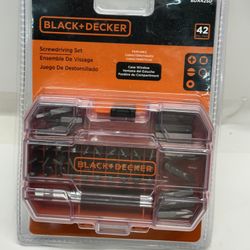 Tools  Black+decker 42-piece Screwdriver #37553