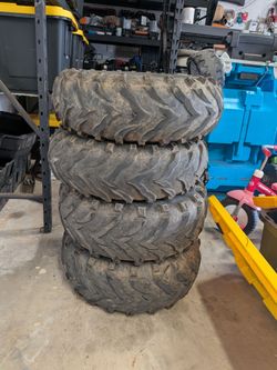 4 rims and tires