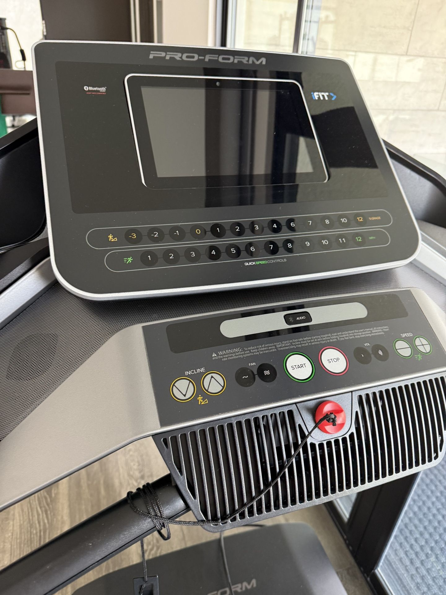 ProForm Pro 2000 Smart Treadmill with 10” HD Touchscreen Display
