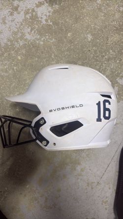Evoshield softball helmet