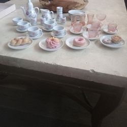 Kids Glass Tea Set