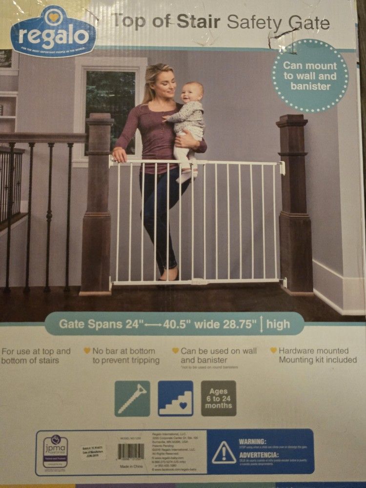 New Stairway Baby Gate - Unopened