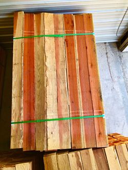 $0.99 redwood fence pickets