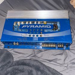 Pyramid 4 Chanel Bridgeable High Power MOSFET Amplifier