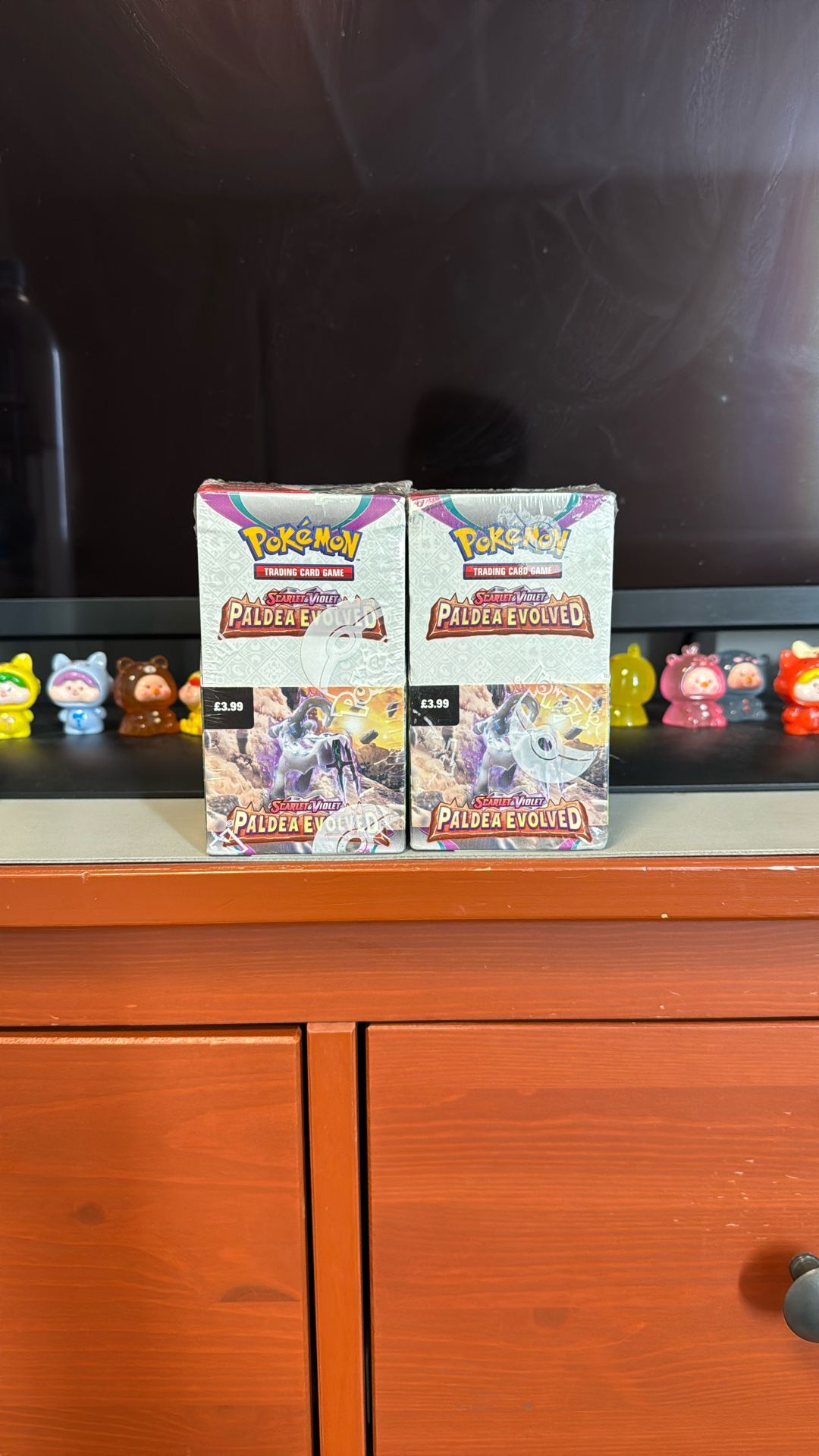 Paldea Evolved Half Booster Boxes