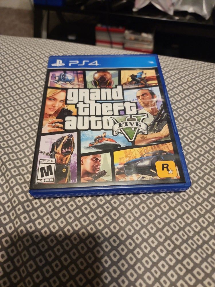 Ps4 Game Grand Theft Auto 5