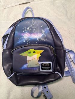 Loungefly Star Wars The Mandalorian Grogu Constellations Mini Backpack - BoxLunch Exclusive
