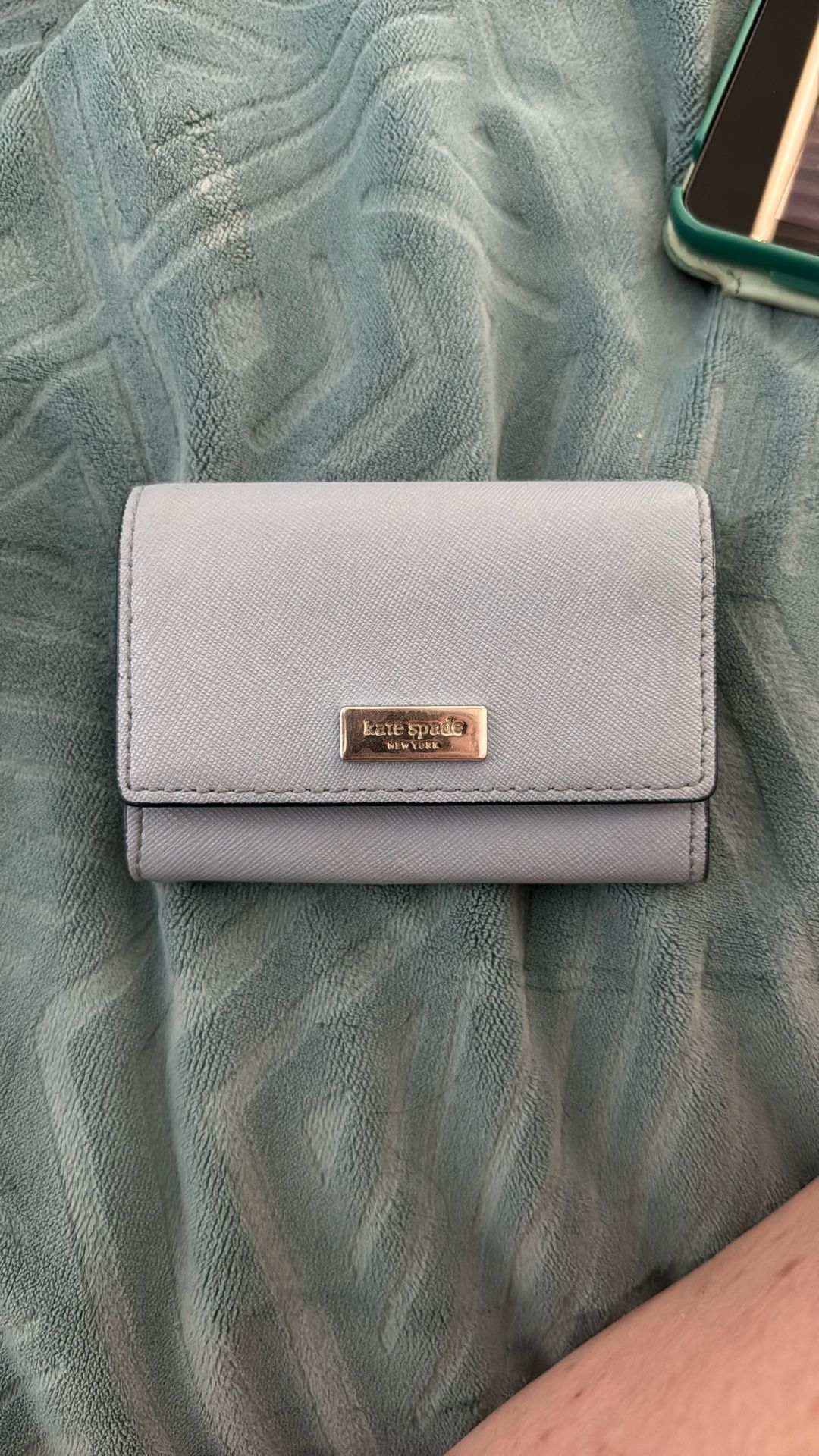 Kate Spade Card Wallet Blue