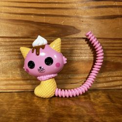 3.5" Tall Lalaloopsy Doll Scoops Ice Cream Waffle Cone Doll Pet Cat