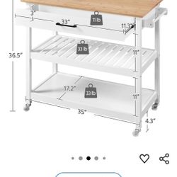 Kitchen Bar Table With Drawer