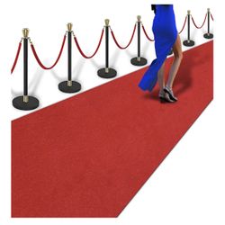 Extra Thick Red Carpet Runner - 4x10’