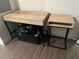 LORING WRITING DESK WITH DRAWERS