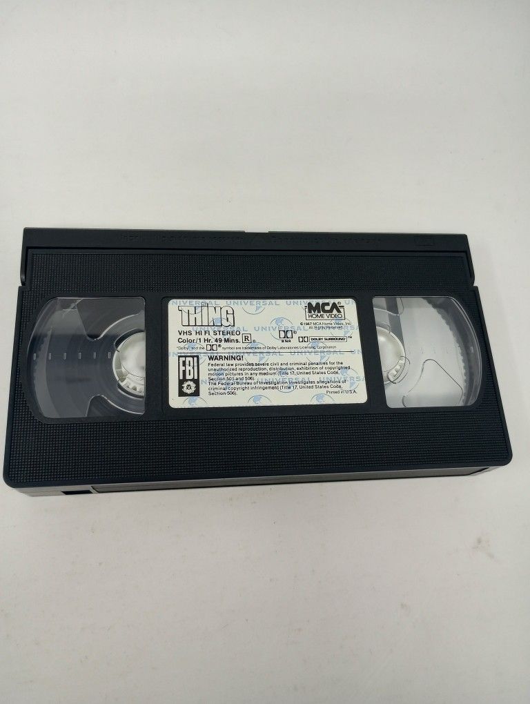 The Thing VHS Electronics & Media