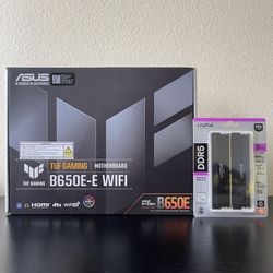 Crucial Pro Overclocking 32GB DDR5 6000MHz CL36 and ASUS TUF Gaming B650E-E WIFI