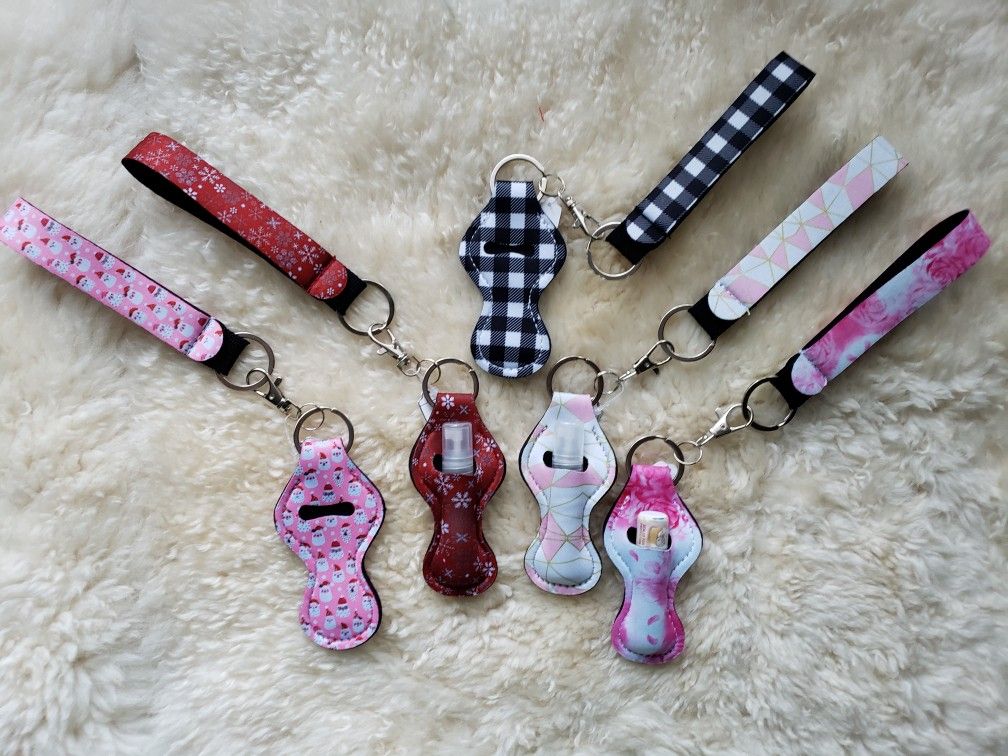 Style # 5 Chapstick Holder Keychain/Lanyard w/Chapstick