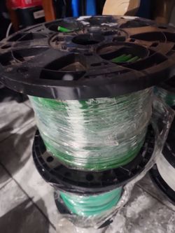 Wire #6 THHN Str Green