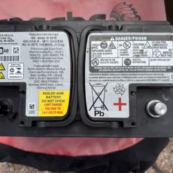 H6 AGM Car Batteries 