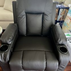 Comhoma Black Recliner 