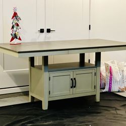 Kitchen Island With Cabinets Wayfair BRAND NEW and ASSEMBLED 