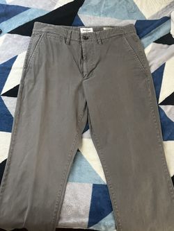 Grey chino pants