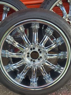 20x9 rims and tires for sale