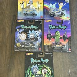 Hot Wheel Rick and Morty Collection