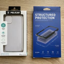 Protective Case Cover And Tempered Glass Screen for Iphone 11/XR