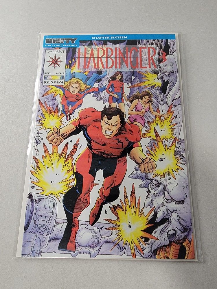 Harbinger Vol. 1 No. 9 September 1992 Collectible Valiant Comic,All Products : American Fashion Style Bags On Sale