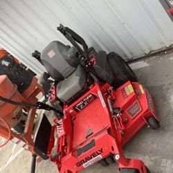 Zero turn gravely  Mover