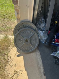 Pair or 45 pound Olympic plates