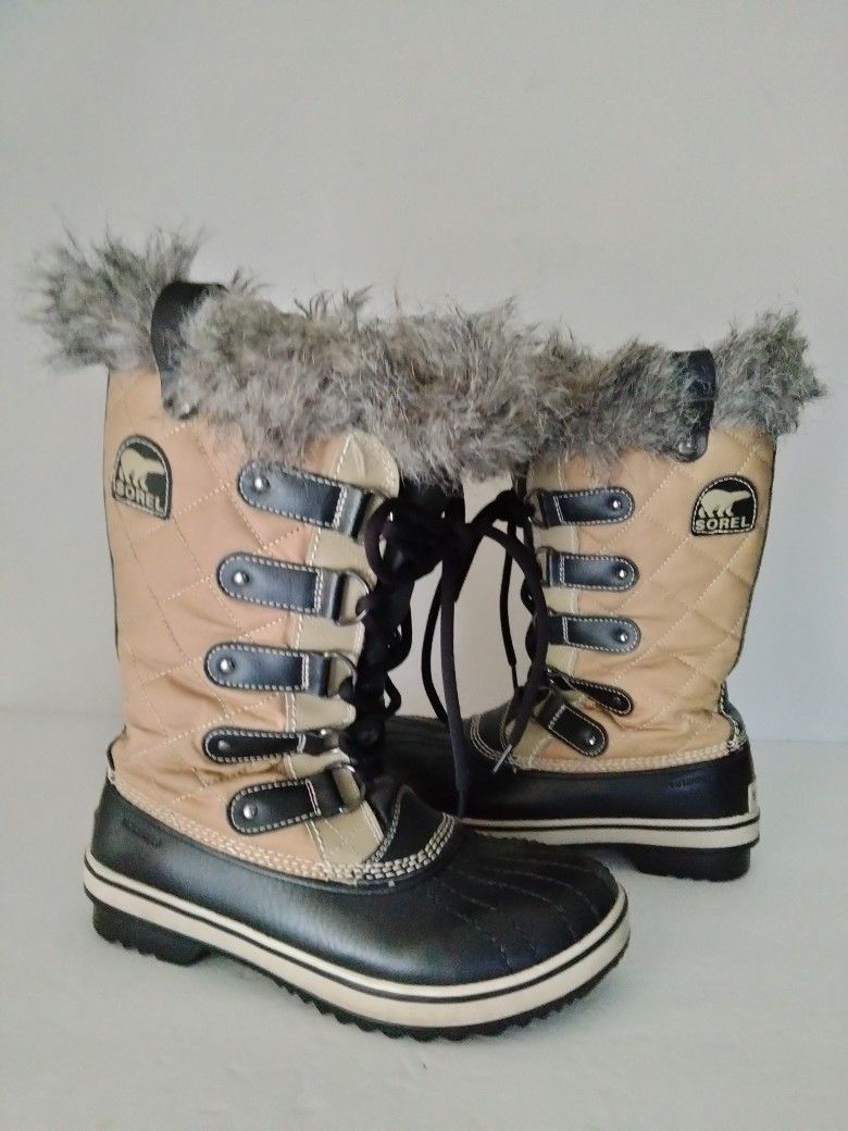 SOREL Tofino Cate Women's Tall Insulated Winter Snow Boots Sz 7