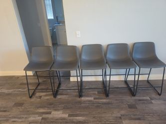 High bar stool chairs 5 set $250