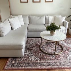 Harris Sleeper West Elm Sectional sofa  Delivery Avalible
