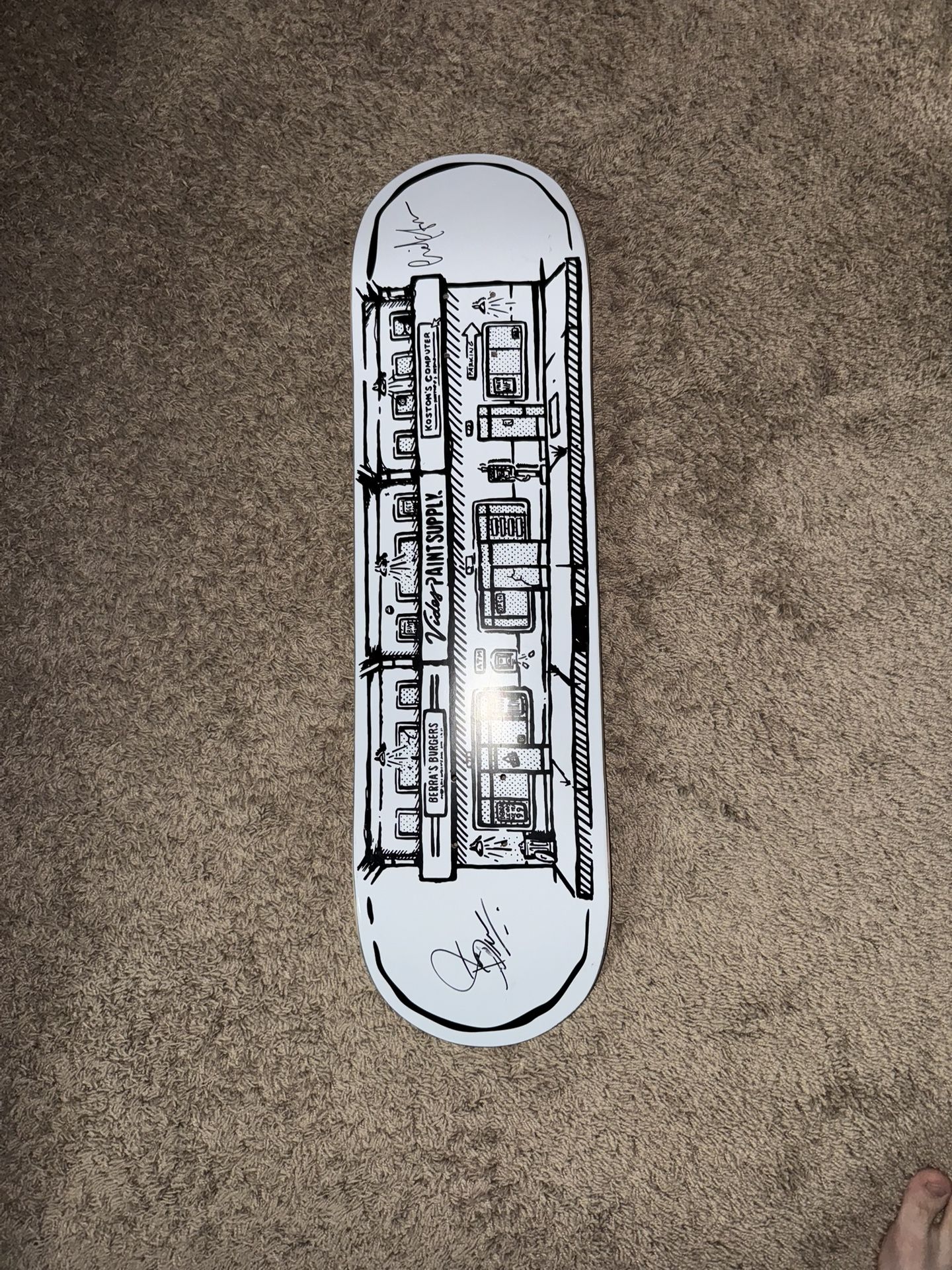 Skateboard Deck - 8.25 The Canteen, Berrics