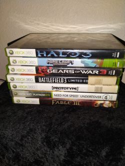 Xbox 360 Games Lot of 7 $0