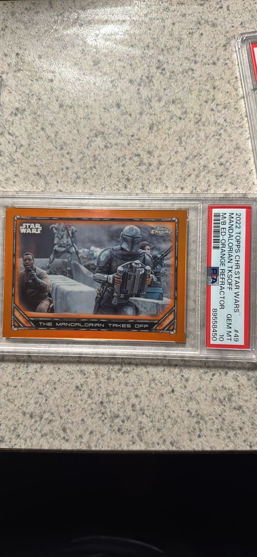Star Wars The Mandalorian PSA 10