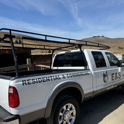 Round Pipe Rack For Ford F250 Short Bed 4 Doors 