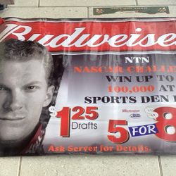 Dale Earnhardt Jr. Bar Banner 