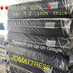 Upgrade Your Sleep 💤 Premium Pillow Top + Matching Box Spring