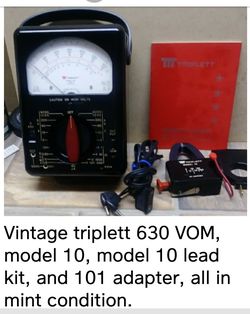 Vintage triplett VOM
