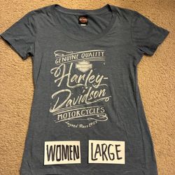 Harley-Davidson Women's Large Graphic T-Shirt