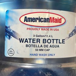 3 Gallon Water Bottles Qty 4