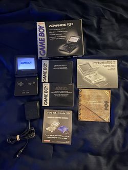 Gameboy Advance SP Complete In Box AGS - 001