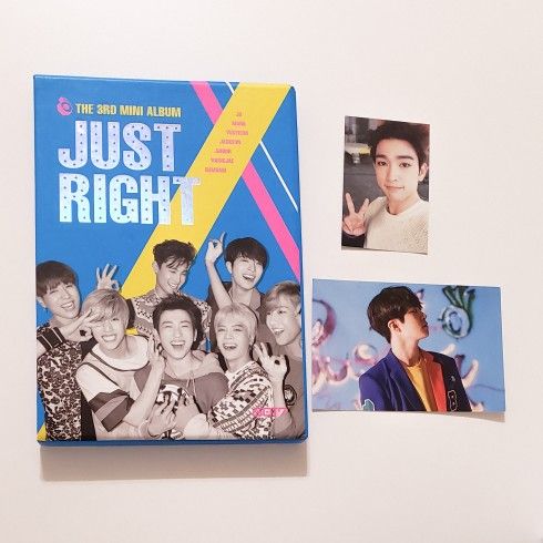 GOT7 Just Right Album w/photocards