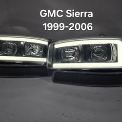 GMC Sierra 1999-2006 Headlights 