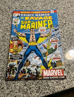 Prince Namor comic book 