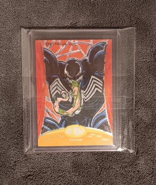 2014 Marvel Premier VENOM Sketch 1 of 1 CYRUS MESARCIA