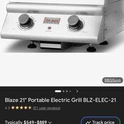 Blaze Grill 190$Like New