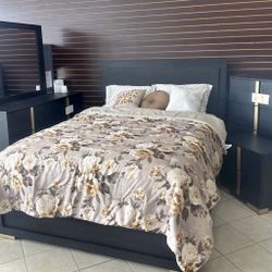 New 4pc Bedroom Set In Box Buy Now Pay Later $39 Down No Credit Needed 